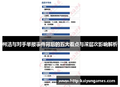 柯洁与对手举报事件背后的五大看点与深层次影响解析