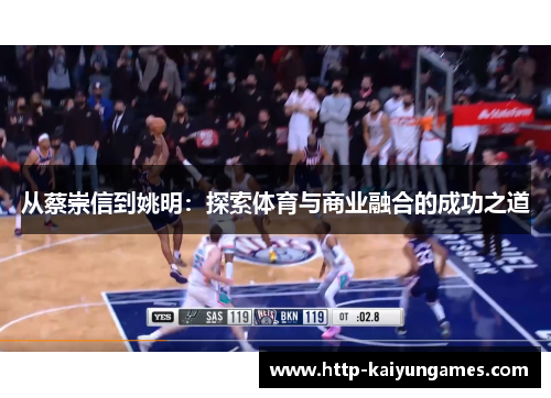 从蔡崇信到姚明：探索体育与商业融合的成功之道